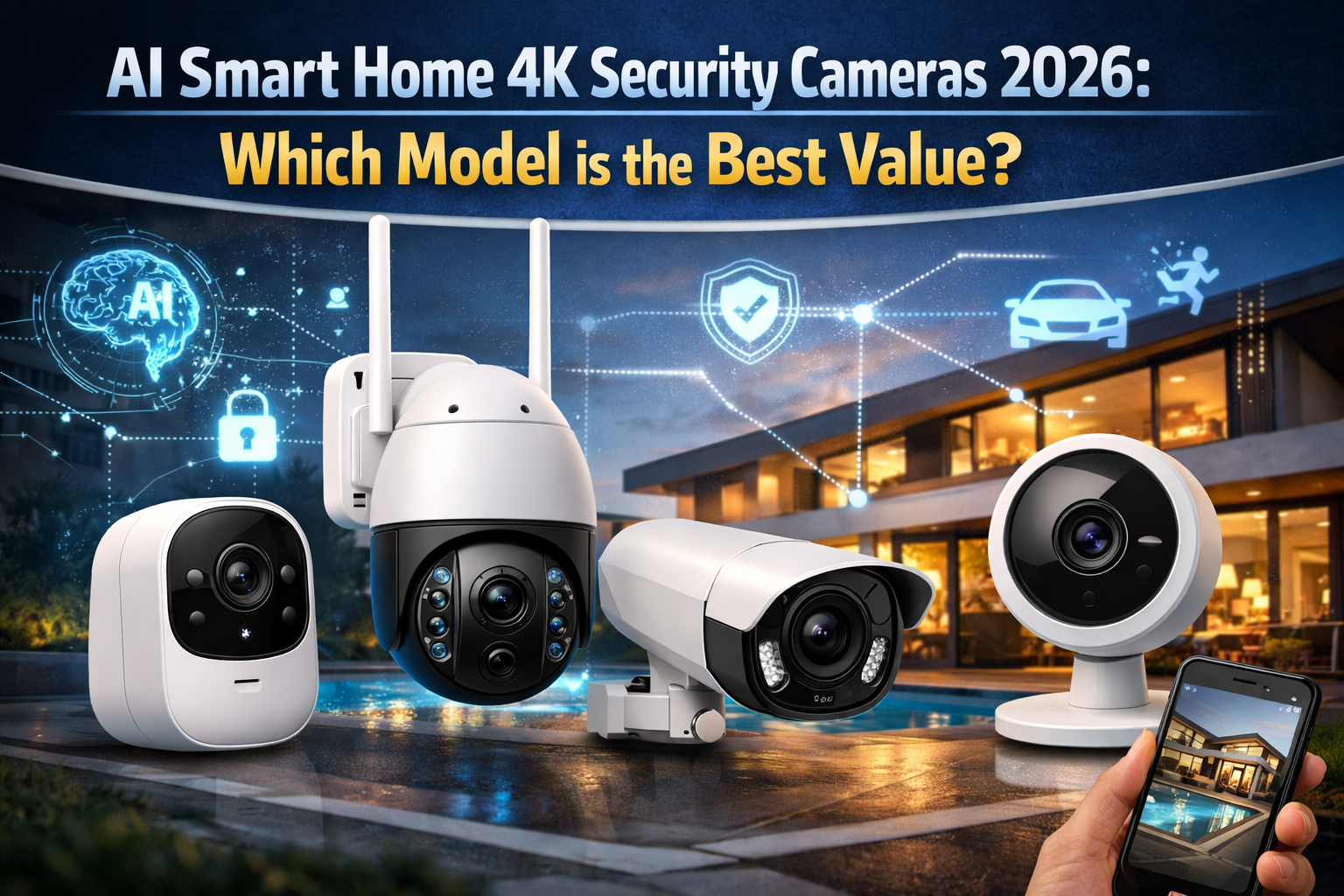 AI Smart Home 4K Security Cameras 2026: Which Model is the Best Value?